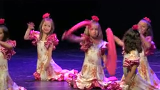CABO SAN LUCAS MEXICO-2019: Little Girls In Dresses Dancing On Top Of A Swinging