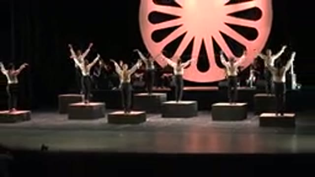 CABO SAN LUCAS MEXICO-2019: Men Wearing Black Pants Perform Dance On Black Cubes