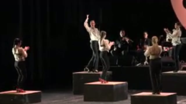 CABO SAN LUCAS MEXICO-2019: Quartet Of Flamenco Dancers