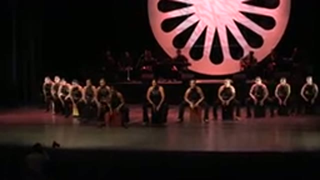 CABO SAN LUCAS MEXICO-2019: Several Women Playing A Musical Instrument On Stage
