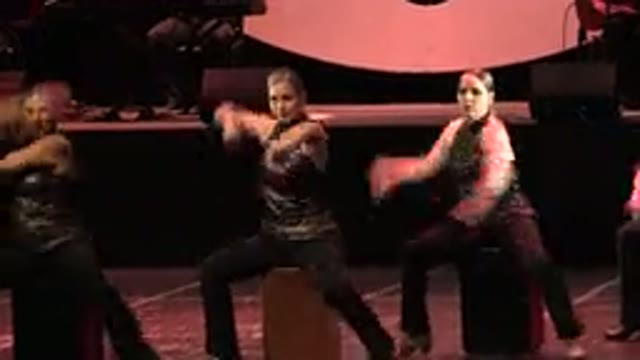 CABO SAN LUCAS MEXICO-2019: Romans Dancing On Theater Stage At Night