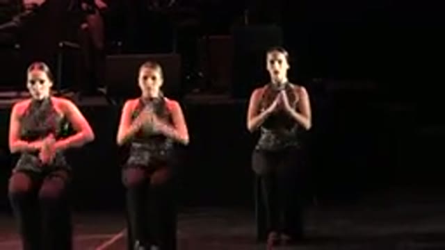 CABO SAN LUCAS MEXICO-2019: A Recital of Dancing When They Are Sitting in the Theater