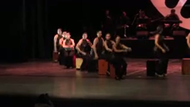 CABO SAN LUCAS MEXICO-2019: A Woman in Uniform Performs a Dance With Flair
