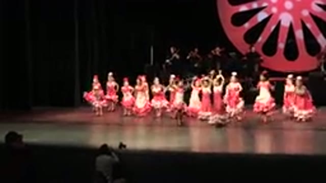 CABO SAN LUCAS MEXICO-2019: Power Little Girls Doing A Confident Choreographed