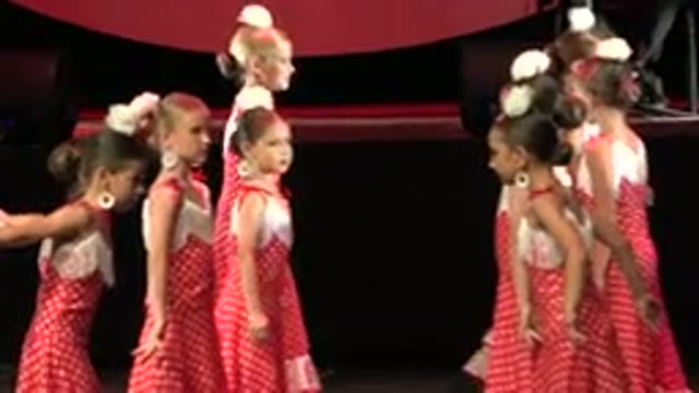 CABO SAN LUCAS MEXICO-2019: Amazing Little Girls Doing A Choreographed Dance