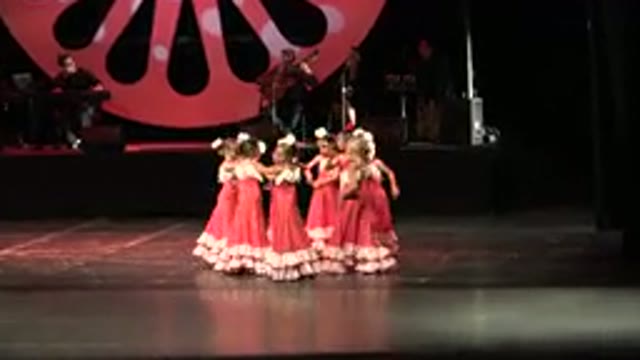 CABO SAN LUCAS MEXICO-2019: Preschool Age Girl Dance
