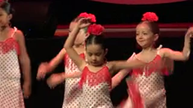 CABO SAN LUCAS MEXICO-2019: Children Dancing On A Very Beautiful And Pretty Stage