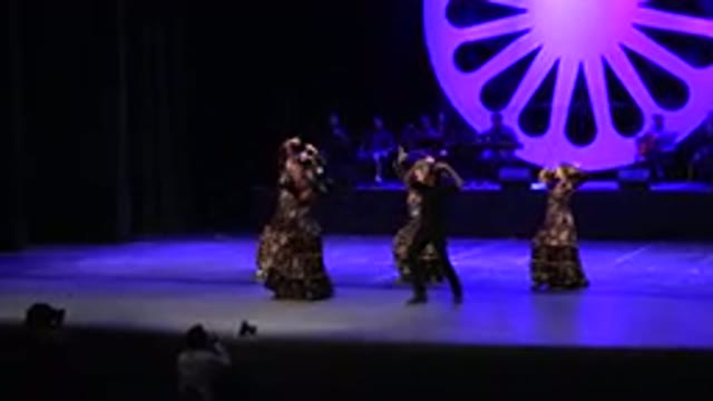 CABO SAN LUCAS MEXICO-2019: A Boy And Four Girls Dancing And Making Strong Movements