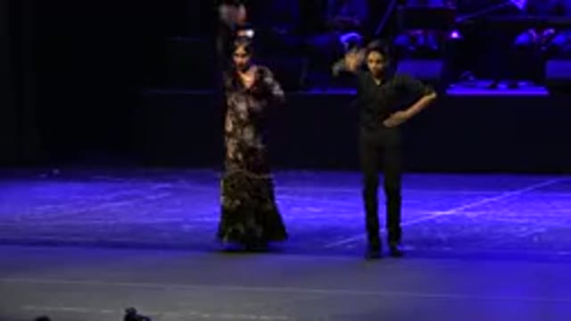 CABO SAN LUCAS MEXICO-2019: Man And Woman Dance Gracefully