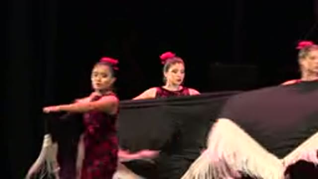 CABO SAN LUCAS MEXICO-2019: Performing Dancers With Props