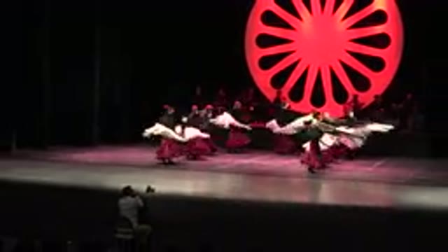 CABO SAN LUCAS MEXICO-2019: Dancers Performing A Choreographed Routine On A Stage