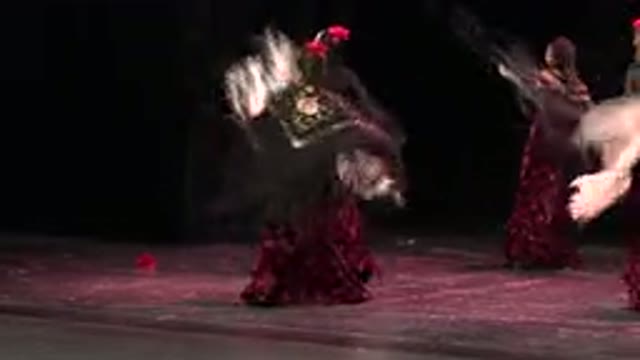 CABO SAN LUCAS MEXICO-2019: Theatrical Performance With Elaborate Costumes