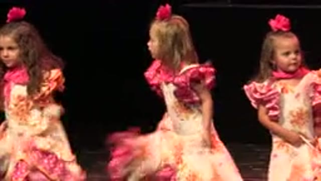 CABO SAN LUCAS MEXICO-2019: Awesome Little Girls Are Having Fun On The Dance