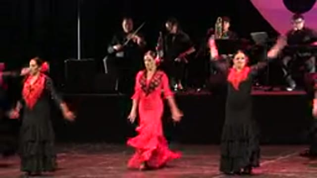 CABO SAN LUCAS MEXICO-2019: Women Perform Typical Local Spanish Dance With Live Music