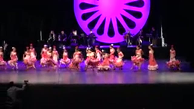 CABO SAN LUCAS MEXICO-2019: Little Girls Dancing Singing Spinning in Pink Dresses