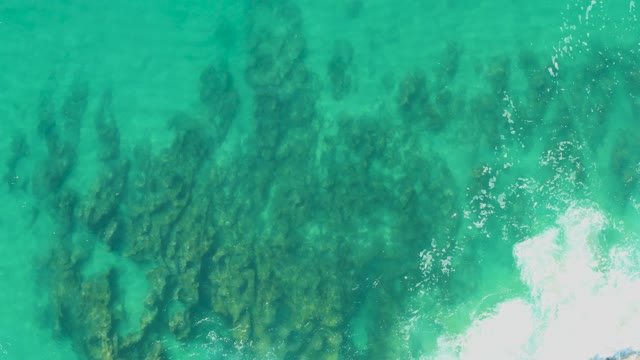 LAGUNA BEACH LOS CABOS BCS MEXICO-2021: Shallow Turquoise Water with Visible Seabed and Gentle Waves