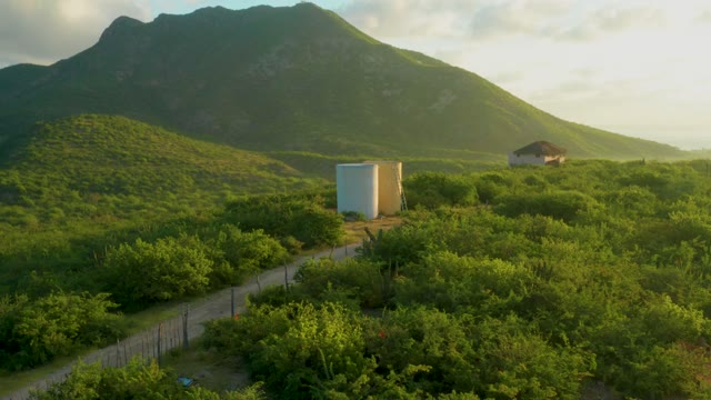 CABO PULMO BCS MEXICO-2021: Mountain and Winding Road in Lush Greenery