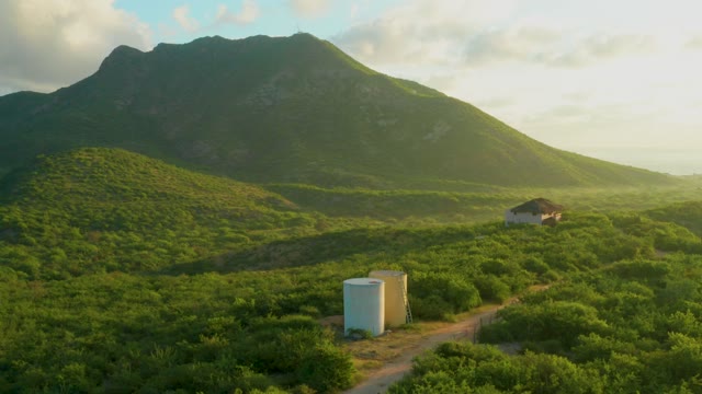 CABO PULMO BCS MEXICO-2021: Mountain Valley with Road and Small Building