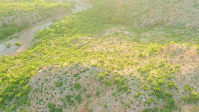 CABO PULMO BCS MEXICO-2021: Winding Road Through Hilly Green Landscape