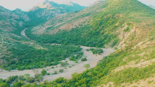 CABO PULMO BCS MEXICO-2021: Winding Road Through Green Mountain Valley