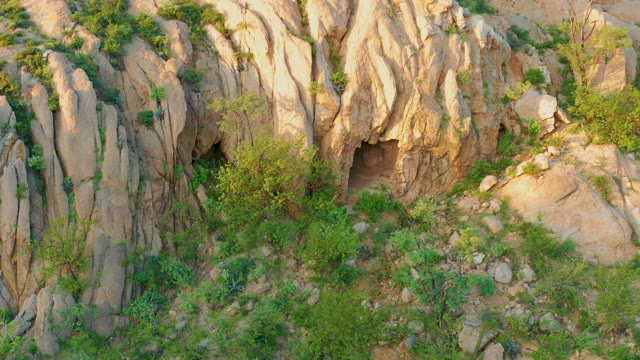 CABO PULMO BCS MEXICO-2021: Small Animal Appears and Vanishes near Rocky Hillside