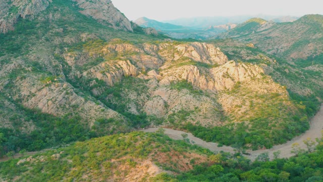 CABO PULMO BCS MEXICO-2021: Winding Road Through Rocky Mountain Landscape