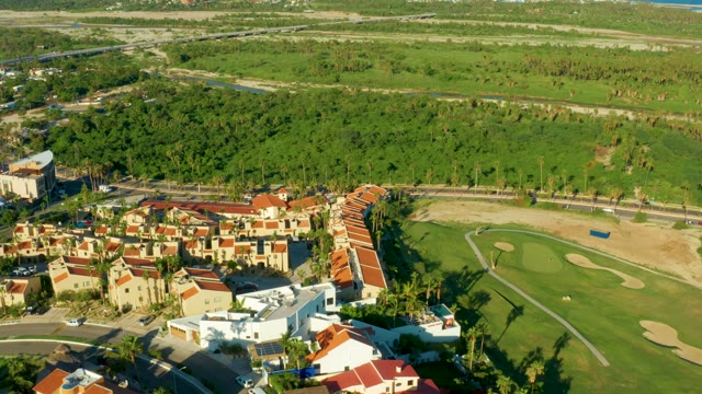 SAN JOSE DEL CABO BCS MEXICO-2021: Residential Area with Golf Course and Green Fields