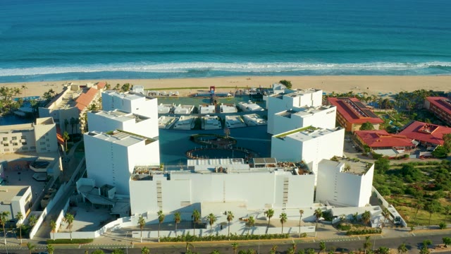 SAN JOSE DEL CABO BCS MEXICO-2021: Coastal Hotel Complex with Ocean and Beach