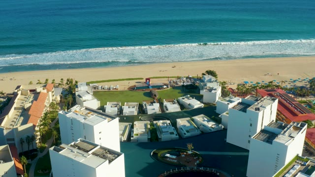 SAN JOSE DEL CABO BCS MEXICO-2021: Beachfront Resort and Ocean Aerial