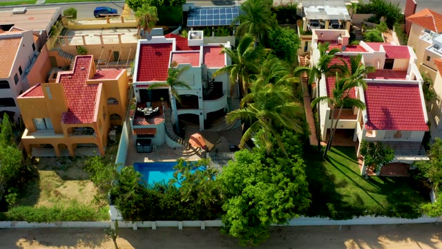 SAN JOSE DEL CABO BCS MEXICO-2021: Residential Complex with Pool and Palm Trees