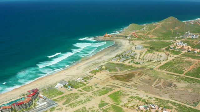 CERRITOS BEACH BCS MEXICO-2021: Beach Aerial with Vanishing Structure