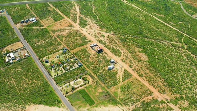 CERRITOS BEACH BCS MEXICO-2021: Vehicles Moving on a Rural Dirt Road
