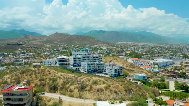 SAN JOSE DEL CABO BCS MEXICO-2021: Hillside Urban Development From Above