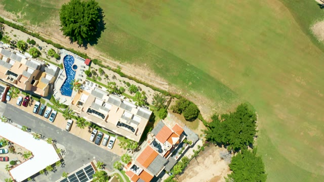 SAN JOSE DEL CABO BCS MEXICO-2021: Residential Area and Golf Course Aerial Pan