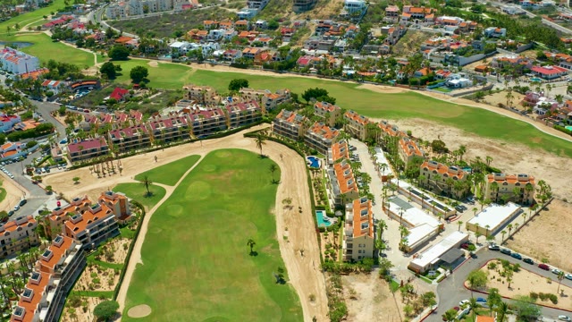 SAN JOSE DEL CABO BCS MEXICO-2021: Golf Course Maintenance From Above