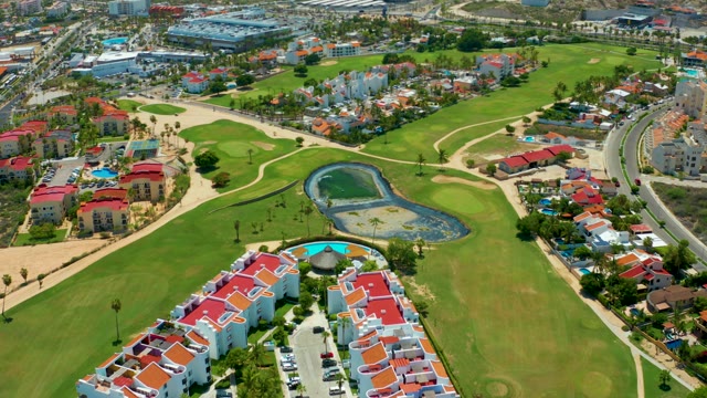 SAN JOSE DEL CABO BCS MEXICO-2021: Residential Area with Golf Course and Pond