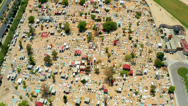 SAN JOSE DEL CABO BCS MEXICO-2021: Large RV Storage Area From Above