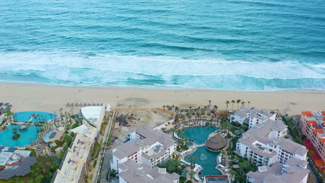 SAN JOSE DEL CABO BCS MEXICO-2021: Beach Resort Complex with Ocean and Pools