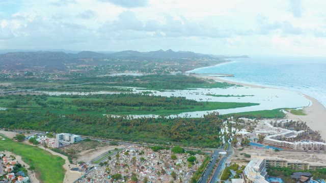 SAN JOSE DEL CABO BCS MEXICO-2021: Beachfront Resort Construction Progress