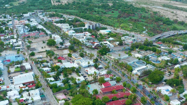 SAN JOSE DEL CABO BCS MEXICO-2021: Residential Neighborhood From Above