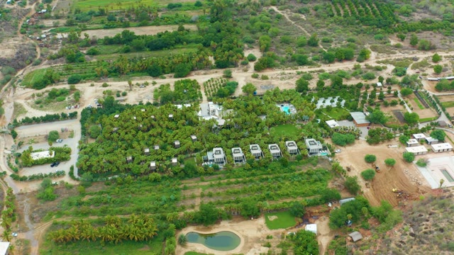 LA PLAYITA LOS CABOS MEXICO-2021: Rural Farm and Tree Plantation Aerial