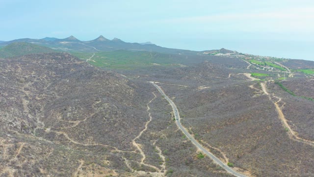 LA PLAYITA LOS CABOS MEXICO-2021: Winding Roads Across Rugged Hillside