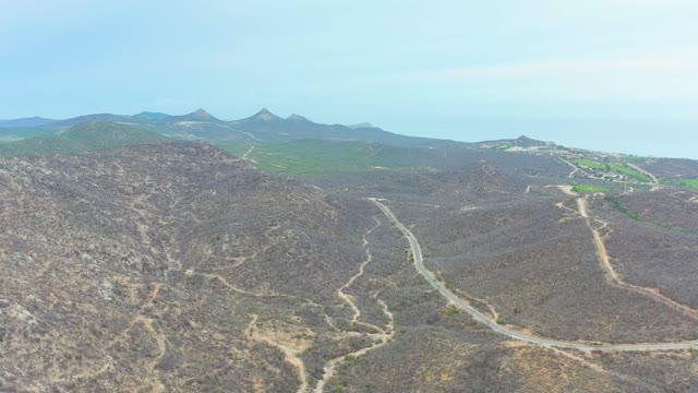 LA PLAYITA LOS CABOS MEXICO-2021: Winding Mountain Roads Through Rugged Terrain