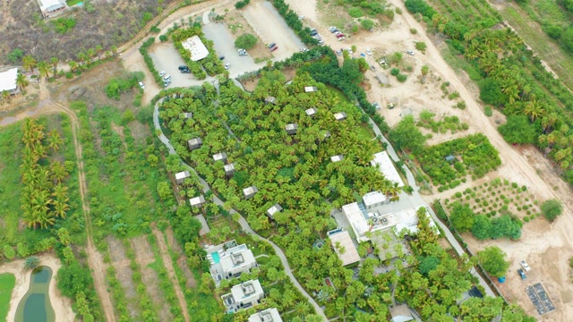 LA PLAYITA LOS CABOS MEXICO-2021: Rural Property with Moving Vehicles and Agricultural Fields