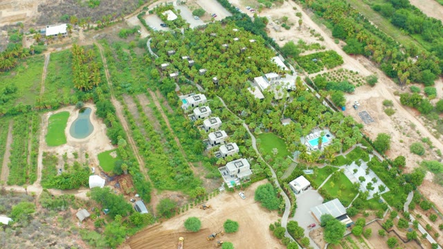 LA PLAYITA LOS CABOS MEXICO-2021: Rural Farm Pond Water Level Rising