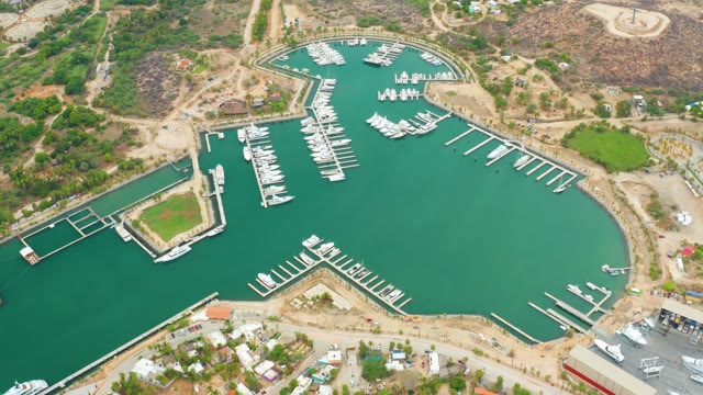 LA PLAYITA LOS CABOS MEXICO-2021: Marina with Boats Departing and Arriving