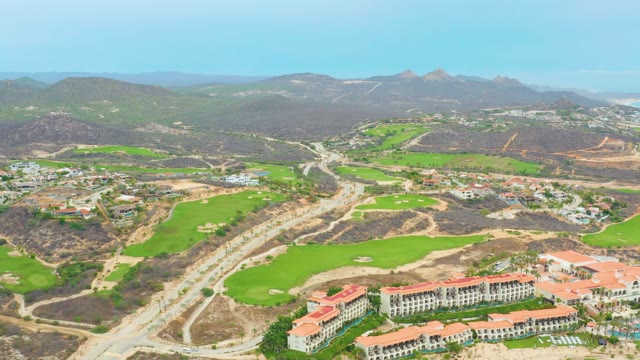 LA PLAYITA LOS CABOS MEXICO-2021: Golf Course and Resort Road Construction Progression
