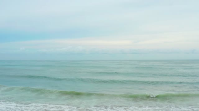 LA PLAYITA LOS CABOS MEXICO-2021: Gentle Ocean Waves Rolling Toward Shore