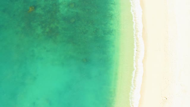 EL TULE BEACH LOS CABOS BCS MEXICO-2021: Gentle Ocean Waves Lapping Sandy Beach