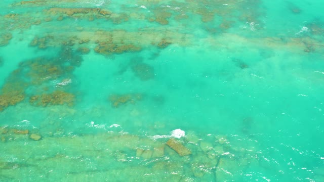 CABO PULMO LOS CABOS BCS MEXICO-2021: Shallow Ocean Water with Submerged Rocks and Gentle Ripples